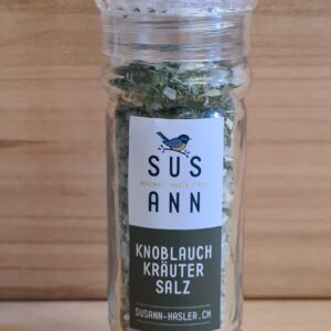 Knoblauch Kraeuter Salz