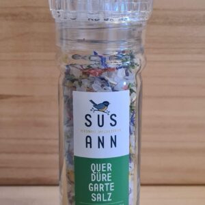 Quer duere Garte Salz