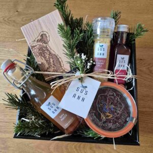 Geschenk mit tollem Wanderbrett inkl.Messer