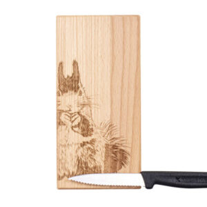 Messerbrett Eichhoernchen