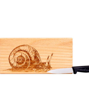 Messerbrett Schnecke