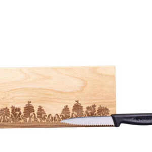 Messerbrett Steinboecke