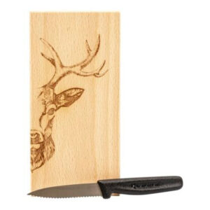Messerbrett Hirsch 1/2